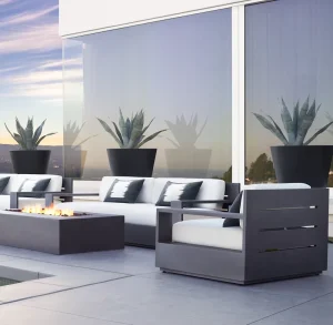 Modern Durable Aluminum Garden Sofa Set Patio Furniture Set Outdoor Sofa for Hotel and Apartment