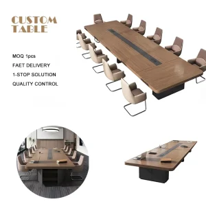 Modern Durable Commercial Furniture Business Large Meeting Desk President Office Mueble Para Oficina Table for Conference Room