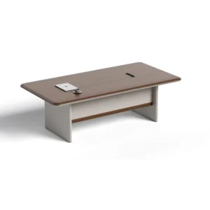 Modern Durable Eco Friendly Conference Room Meeting Desk Solid Wood Wire Box for School Hospital Office Use