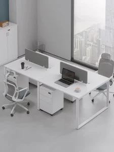 Modern Durable Office Furniture Simple Style Call Center Modular Office Workspace Cubicles Panel Workstation