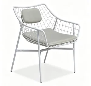Modern Durable Portable Stainless Steel Mesh Outdoor Chair