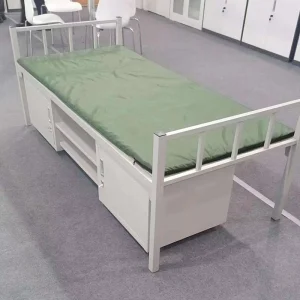 Modern Durable School Adult Dormitory Double Bunk Bed with Steel Frame for Bedroom School Hotel Living Room Use