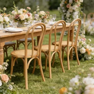 Modern Durable Solid Wedding Chairs for Hotel Banquet Cafe Restaurant Living Room Events Indoor Outdoor Use Stackable Design