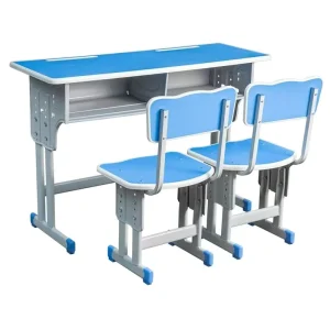 Modern Durable Steel Classroom Desk and Chair Set for School Children