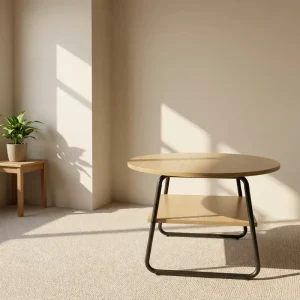 Modern Eco Friendly Wooden Coffee Table with Storage for Living Room Durable and Easy Assembly