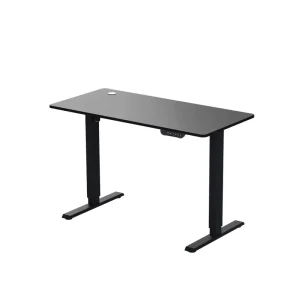 Modern Electric Height Adjustable Office & Computer Desk with Multi Speed Height Memory Presets Wooden Desktop for Home&student