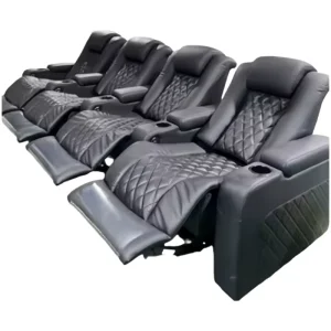 Modern Electric Home Theatre Sofa Genuine Leather Combination for Living Room Cinema Seat Theater Furniture Type