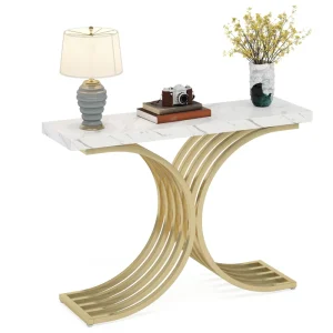 Modern Elegant and Beautiful Design Small and Narrow Console Table & Sofa Table for Small Space Displace