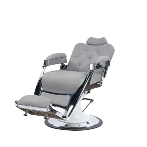 Modern Ergonomi Heavy Duty Hydraulic Leather Barber Chair Reclining Salon Styling Chair for Hairdresser