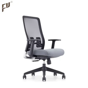 Modern Ergonomic Adjustable Executive Office Chair High Back Meeting Swivel Staff Chair 3D Headrest Mesh 5 Year