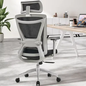 Modern Ergonomic Adjustable Swivel Chair Computer Office Chair Fabric Back Home Office Executive Chair Nylon Material Class 3