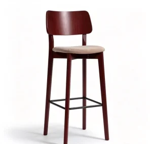 Modern Ergonomic Bar Stools North American White Oak Solid Wood Counter Chairs Kitchen Breakfast Stools Furniture