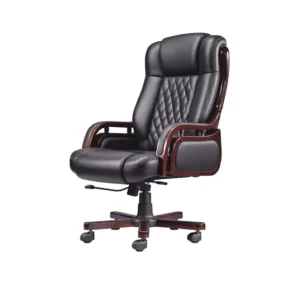 Modern Ergonomic Comfortable PU Leather Executive Movable Adjustable Height Office Chair BV TUV