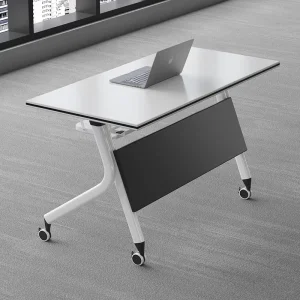 Modern Ergonomic Foldable Convertible Wood Office Desk Adjustable Height Multi Function Commercial Furniture for Home Office