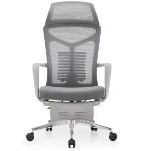 Modern Ergonomic Iron Frame Office Chair Comfortable Sedentary Swivel Seat Back Executive Chair Staff Chair