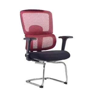 Modern Ergonomic Mesh Conference Office Chair with Lumbar Support 3-Year Warranty for Hotel Office School & Living Room Use