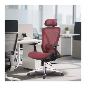 Modern Ergonomic Mesh Office Chair Adjustable Height Rotating Base Comfortable Design for School Home Office Use