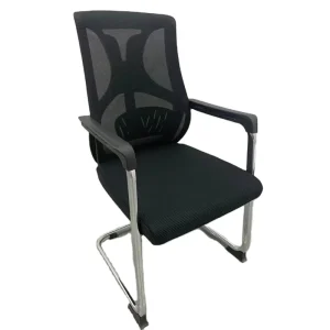 Modern Ergonomic Mesh Office Chair with Lumbar Support and S shaped Bow Frame for Conference Meeting Room