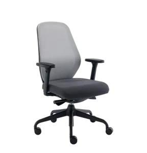Modern Ergonomic Nylon Mesh Chair with Adjustable Armrests Lumbar Support and Headrest for Business Team