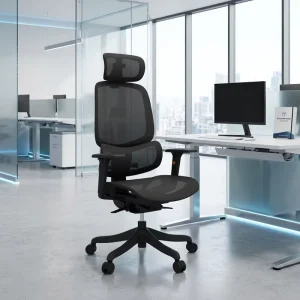 Modern Ergonomic Office Chair 3D Adjustable Armrests Reclined Comfort High Breathability Mesh Chair