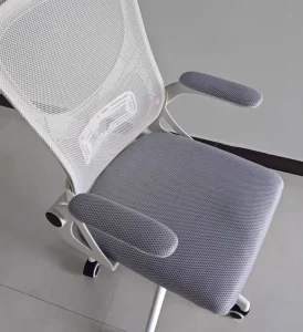 Modern Ergonomic Office Chair with Adjustable Height Tilt and Swivel Function Fabric Office Furniture