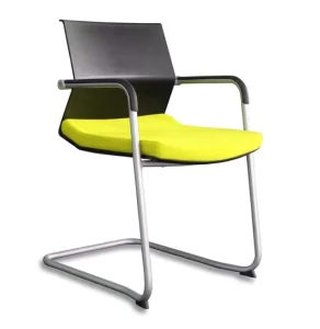 Modern Ergonomic Office Conference Chair with Massage U Base Fabric for Reception Visitors & Meeting Rooms