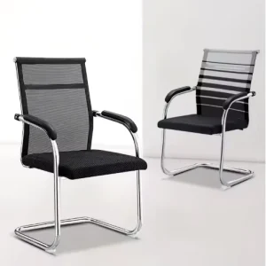 Modern Ergonomic Office Meeting Chair Foldable PU Mesh Bow Design Custom Staff Back Training for Home Hospital or Office Use