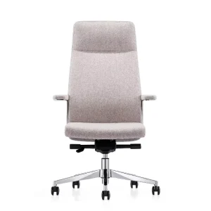 Modern Ergonomic Swivel Leather Office Chair with Customizable Color Gas Lift & Multi Function Mechanism for Home Office