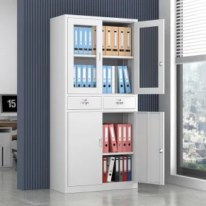 Modern Europe Style Metal Storage Cabinet Steel Steel Locker Adjustable File Cabinet
