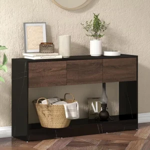 Modern European American Luxury Console Table for Living Room Furniture