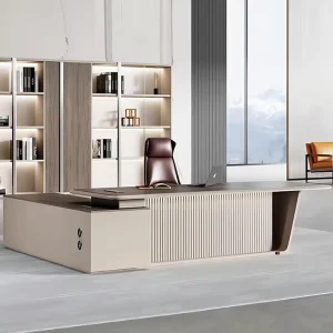 Modern Executive Desk and Chair Set Simple and Fashionable Boss manager Office Computer Desk