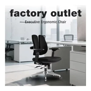 Modern Executive Fabric Office Chair with Ergonomic Design Adjustable Height Armrest Swivel Base Home Office Hotel Use