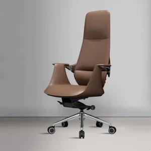 Modern Executive Office Chair with Adjustable Height Swivel Iron for Hospital School Office Use
