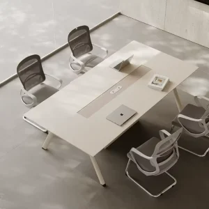Modern Executive Office Conference Table Wood Panel Style Furniture for Meeting