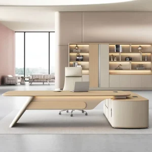 Modern Executive Office Desk Luxury Manager Table Executive Workstation for Executive Office