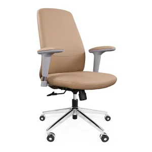 Modern Executive PU Leather Swivel Office Chair with Leisure Armchair for Hospital Office Conference Furniture Design
