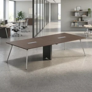 Modern Extendable Wooden Conference Table Commercial Executive Desk for Office Hotel School and Hospital