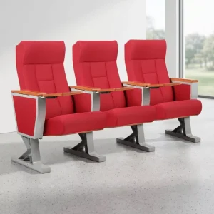 Modern Fabric Auditorium Chairs Lecture Hall Seating Classroom Row Conference Furniture Theater Seats Small Table Boards Factory