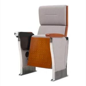 Modern Fabric Design Auditorium Cinema Theater Seats with Adjustable Height and Armrest Tablet Factory Price
