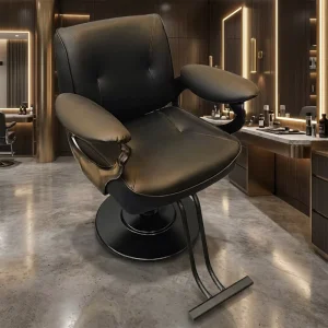 Modern Fabric Salon Furniture Barber Chair for Bathroom and Kitchen Use