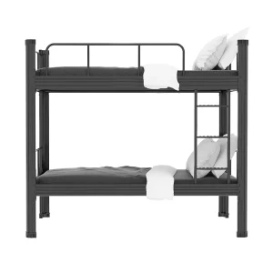 Modern Factory Direct Double Bunk Bed Twin Queen Size Bed Frame for School Dormitory Home Bedroom