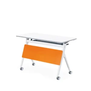 Modern Fashion Meeting Room Modular Foldable Training Table with Caster School Student Training Table