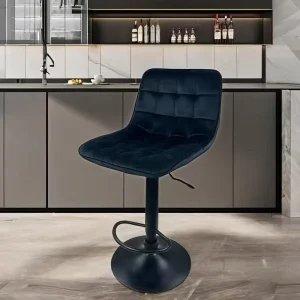 Modern Fashionable Comfortable Metal Frame Commercial Use Bar Stool Home Bar Adjustable Height Rotating Bar Furniture