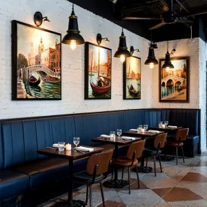 Modern Fast Food Square Wooden Tabletop Leather Coffee Shop Restaurant Chair and Table Sofa Booth Seating Furniture Sets
