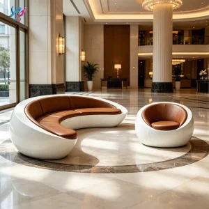 Modern Fiberglass Waiting Room Sofas for Small Office Hospital Hotel Mall Use Durable Eco Friendly Commercial Furniture