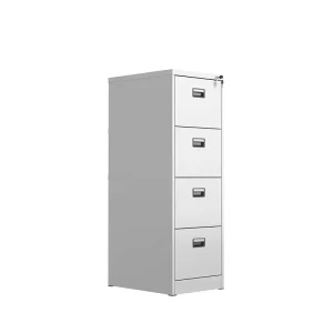 Modern File Cabinet 4 Story Metal Drawer Filing Cabinet Lockable Filing Cabinet Suitable for Office Furniture Workshop Schools