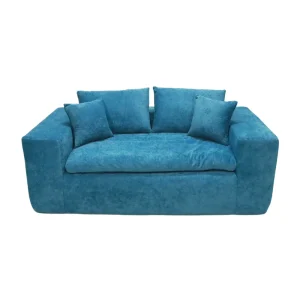 Modern Foldable Fabric Sectional Sofa with Vacuum Packing Compression for Living Room Bedroom Warehouse Villa Upholstered Design