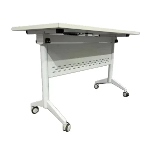 Modern Foldable Metal Computer Desk Office Workstation Easy Assembly Durable Design Multi Functional Home Office Furniture