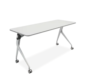 Modern Foldable Training Room Table with Wood and Artificial Board School Commercial Office Furniture