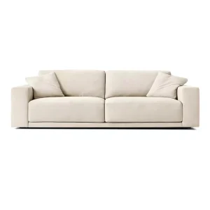 Modern Furniture Commercial Grade Durability Wood Frame Two Seat Cushion Sofa for Contemporary Home Decor Fans